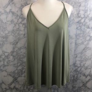 Olive Burnt BP Tank by Nordstrom sz XL NWT